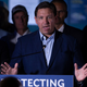 Florida Gov. Ron DeSantis speaks during a press conference held at the Cox Science Center & Aquarium on June 08, 2022, in West Palm Beach, Florida.